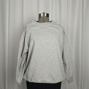 Aerie Light Grey Crewneck Sweater